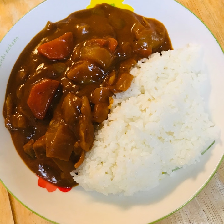 トマトジュースでカレー！